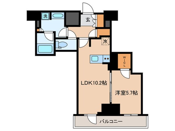 ベルファース神田神保町の物件間取画像